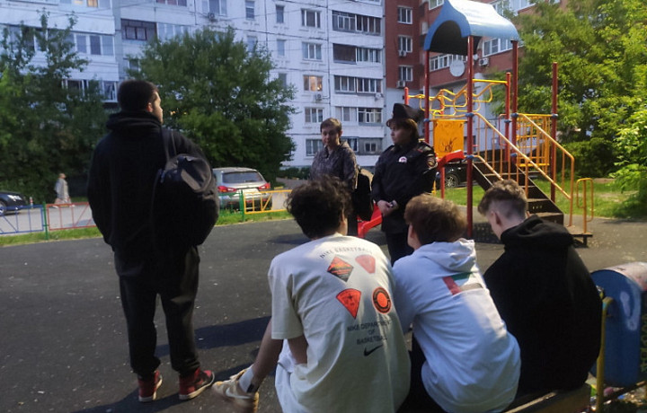 В Туле завели 18 административных дел на подростков в ходе ночных рейдов