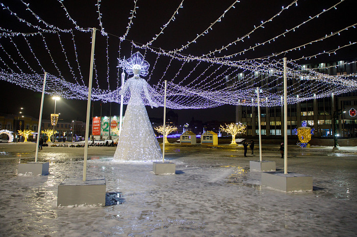 Где сделать красивые новогодние фотографии в Туле
