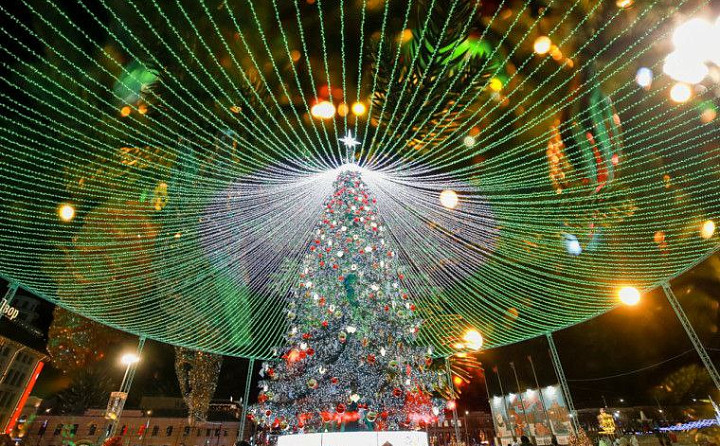 Елка на площади Ленина в Туле будет стоять до 1 марта