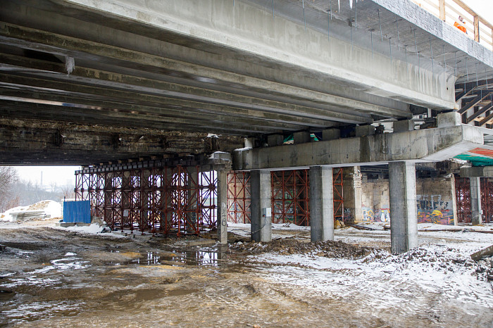 В Туле завершилась реконструкция первой половины Московского путепровода
