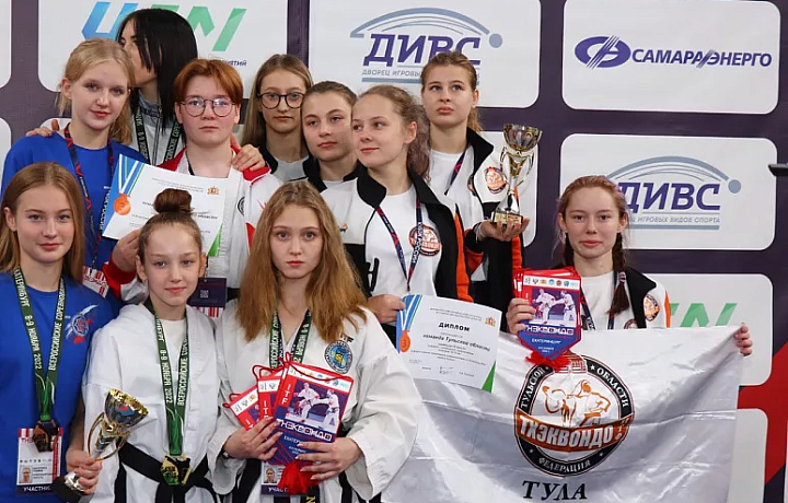 Тульские спортсмены завоевали пять медалей на Кубке России по тхэквондо ИТФ