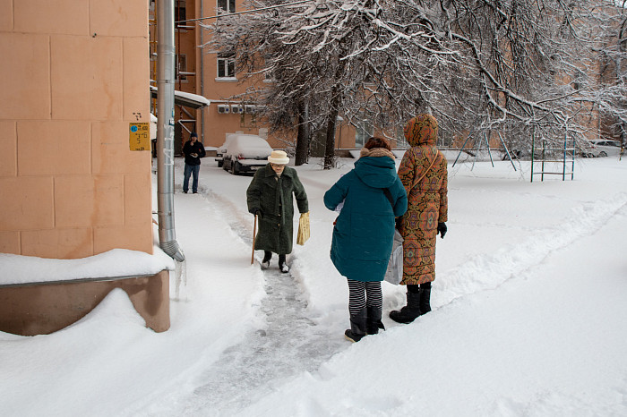 Тулу засыпало снегом: как в городе борются с последствиями стихии