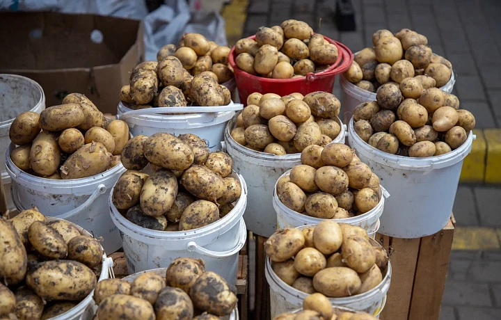 С начала года в Тульской области картофель подорожал на 66%, а яйца подешевели на 27%