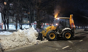 С улиц Тулы за сутки вывезли более 4 000 кубометров снега