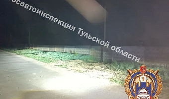 Несовершеннолетняя мотоциклистка врезалась в опору ЛЭП в Щекинском районе