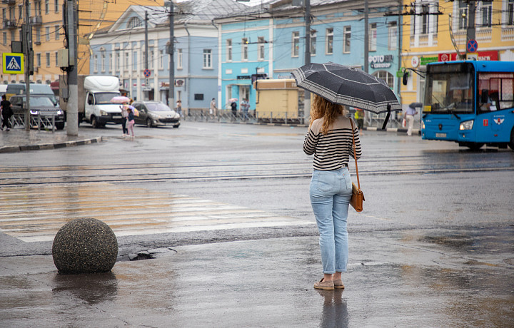 Синоптики рассказали, когда из Тульской области уйдут ливни и грозы