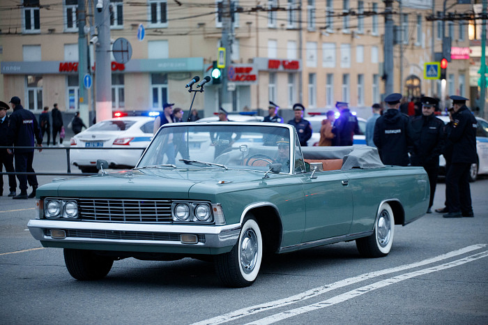 Первая репетиция Парада Победы прошла на площади Ленина в Туле