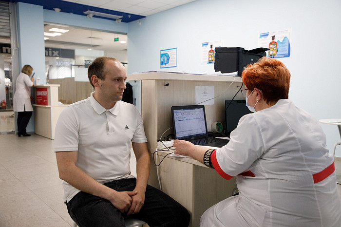 Первый пункт диспансеризации открылся в торговом центре «Гостиный двор» в Туле