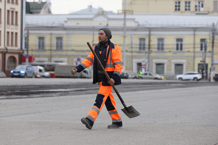В Туле приступили к ремонту площади Ленина