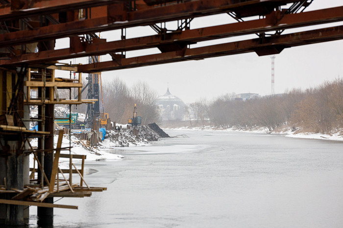 Как сейчас выглядит мост через Упу: его планируют открыть на День города