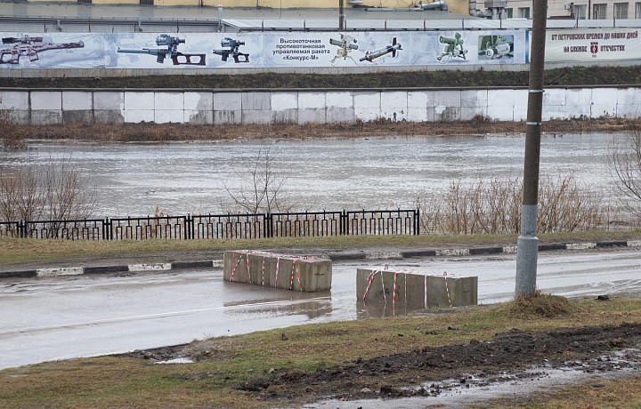 В Туле уровень воды в Упе поднялся на 20 см за сутки