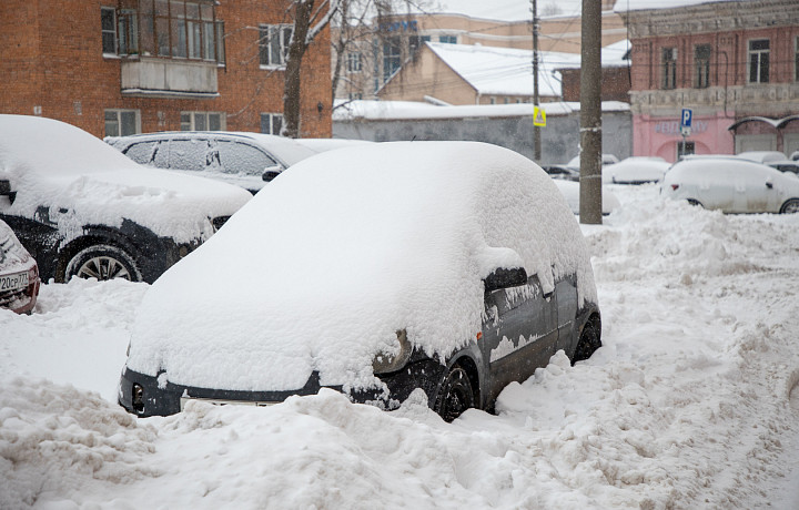 На следующей неделе в Тульской области может выпасть до 17 сантиметров снега