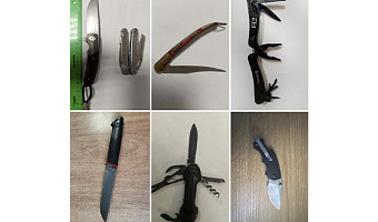 Посетители пытались пронести в суды Тульской области ножи и мультитулы