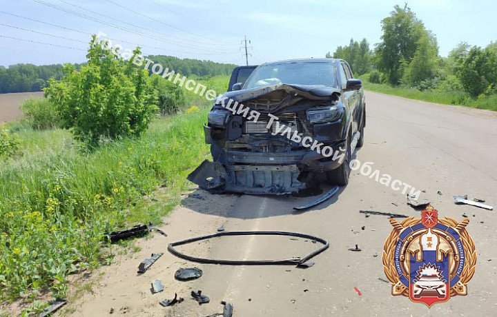 Водителя «ВАЗа» госпитализировали после ДТП в Чернском районе