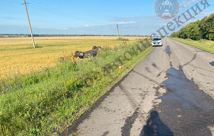 В Ефремовском районе мужчина попал в больницу после ДТП