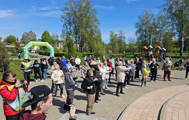 В Кимовске Тульской области открылся «Маршрут здоровья»