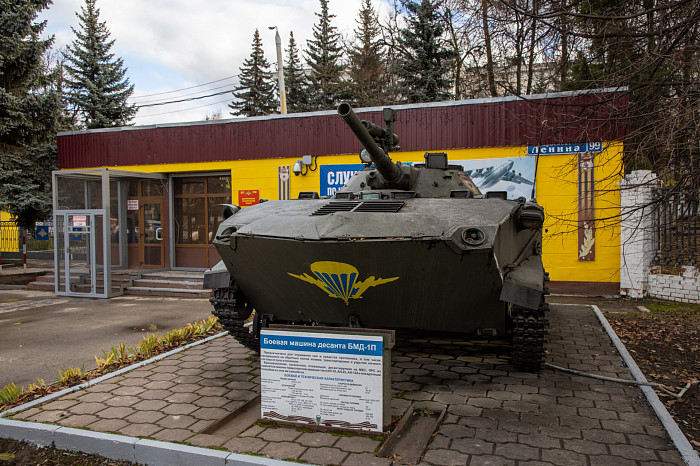 В Туле прошла церемония открытия Аллеи Героев