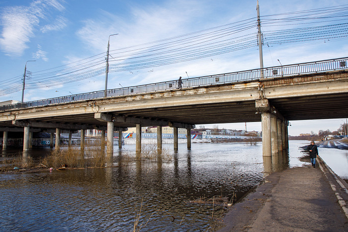 Половодье в Туле 2023: река Упа поднялась на 22 сантиметра за сутки – фоторепортаж