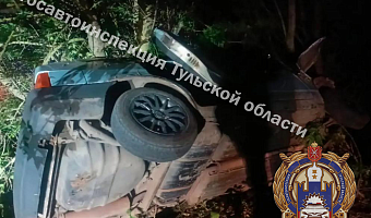 В Плавске водитель «ВАЗ» не справился с управлением: пострадала пассажирка