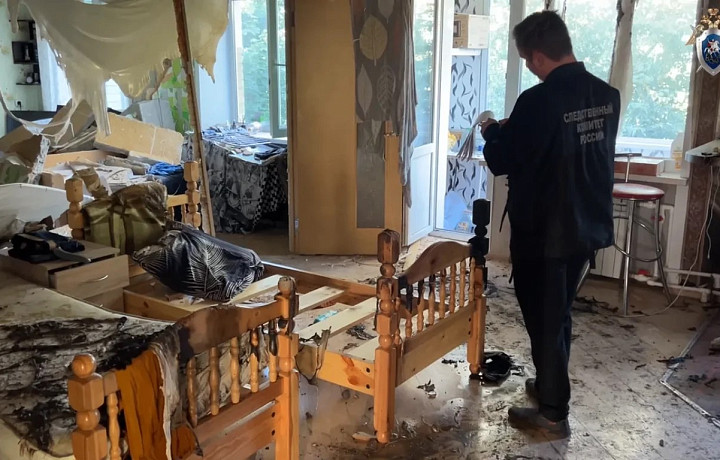 Опубликовано видео с места взрыва газа в Щекине