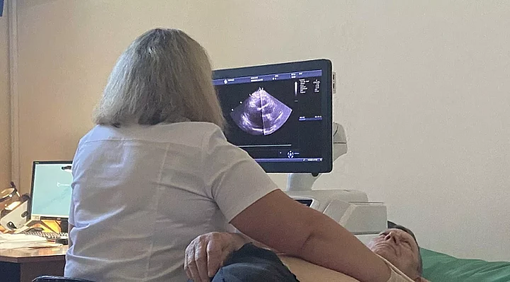 На новом УЗИ аппарате в кардиодиспансере тульской горбольницы №13 провели более двух тысяч УЗИ сердца