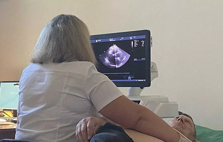 На новом УЗИ аппарате в кардиодиспансере тульской горбольницы №13 провели более двух тысяч УЗИ сердца
