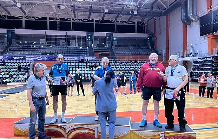 Туляки завоевали медали на чемпионате России по настольному теннису среди ветеранов