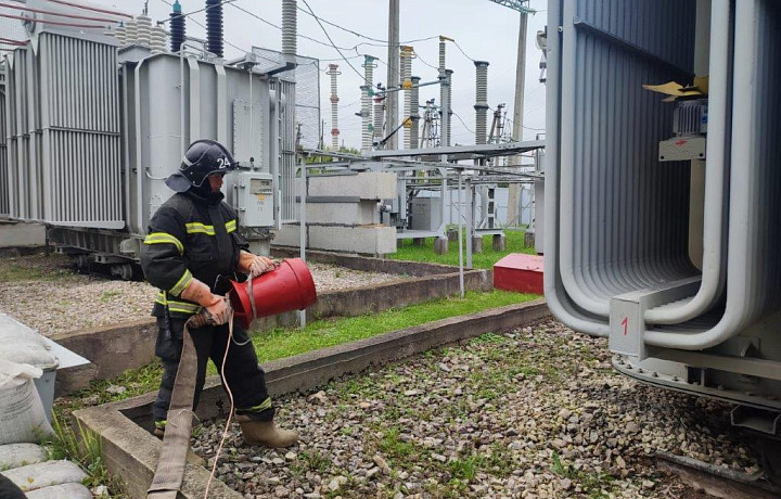 В энергосистеме Тульской области прошли учения по ликвидации условной аварии