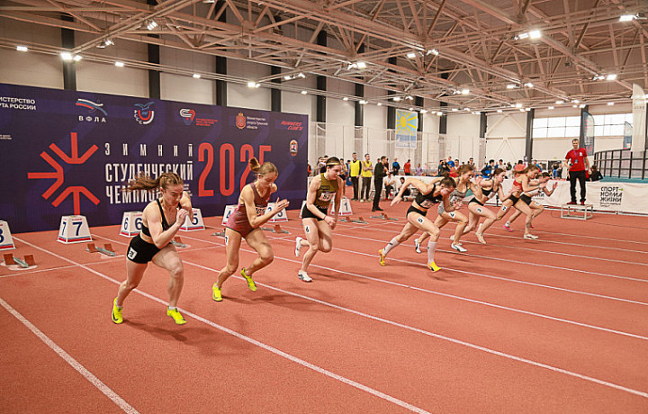 В Туле начался зимний студенческий чемпионат по легкой атлетике
