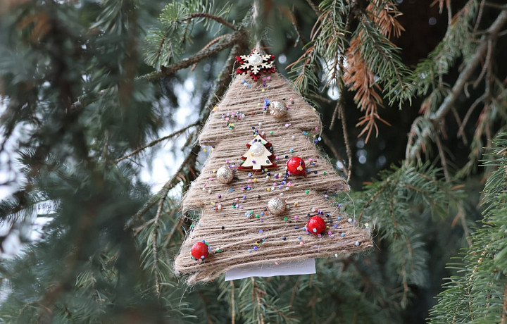 Центральную ёлку демонтировали в Новомосковске