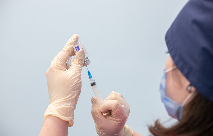 В Тульской области привили от гриппа 396 166 человек