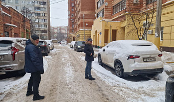 В Туле нашли нарушения при уборке придомовых территорий и кровель от снега и наледи