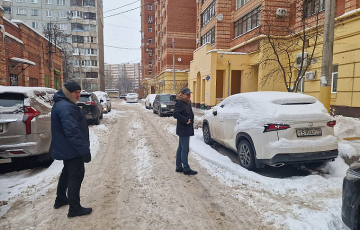 В Туле нашли нарушения при уборке придомовых территорий и кровель от снега и наледи