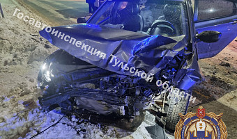 Два автомобиля «Хендай» устроили ДТП на улице Беклемищева в Узловой