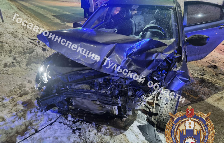 Два автомобиля «Хендай» устроили ДТП на улице Беклемищева в Узловой