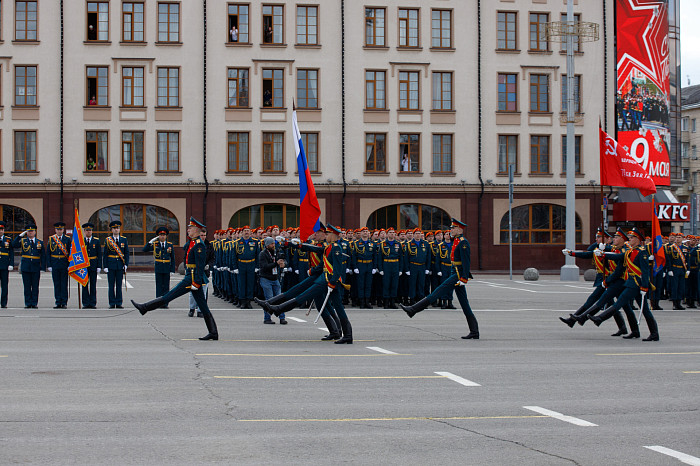 В Туле состоялся военный парад в честь Победы в Великой Отечественной войне