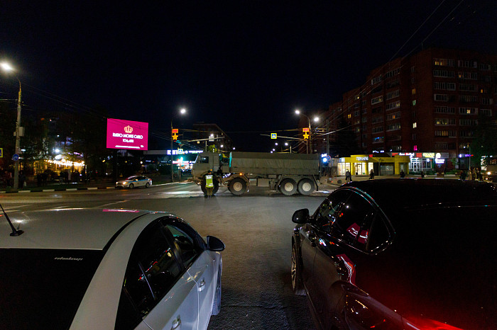 Фоторепортаж: в Туле прошла вторая репетиция Парада Победы