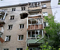 Опубликованы фото из дома в Щёкине, куда влетел беспилотник