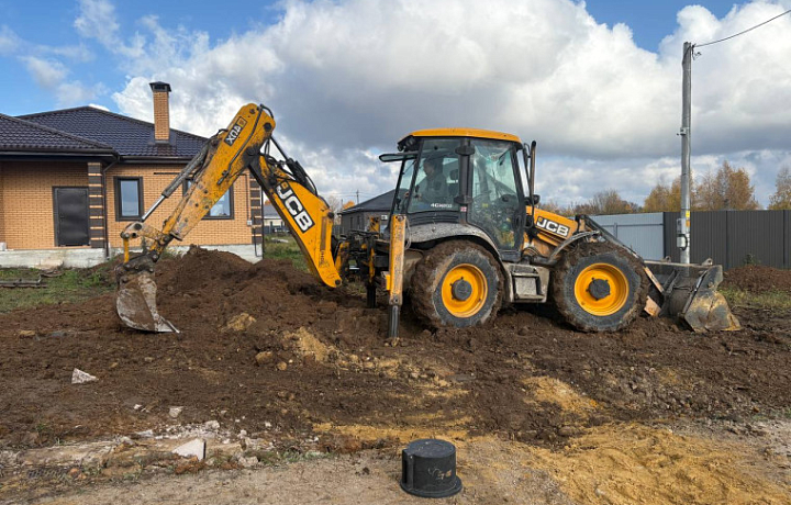 В тульском Северном Заречье прокладывают газопровод по программе догазификации