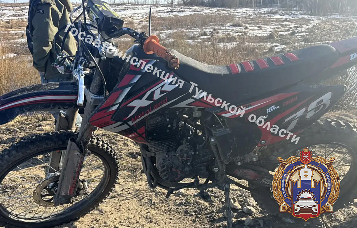 Водитель мотоцикла попал в больницу после ДТП в Щекинском районе