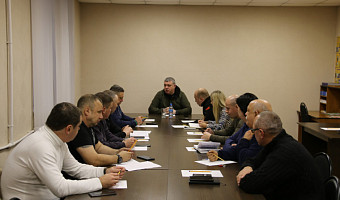 Илья Беспалов 3 декабря провел совещание по уборке Тулы
