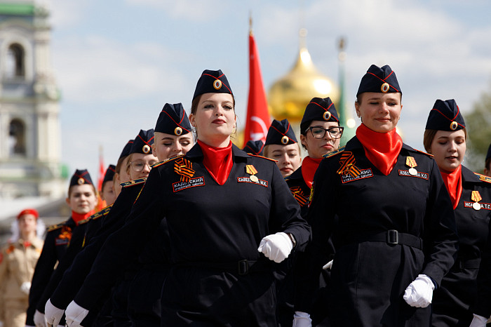 В Туле состоялся военный парад в честь Победы в Великой Отечественной войне