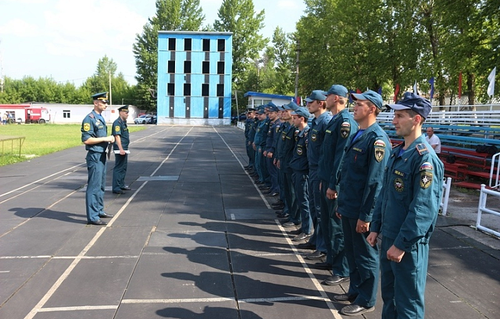 В Туле определили лучшего пожарного и начальника караула