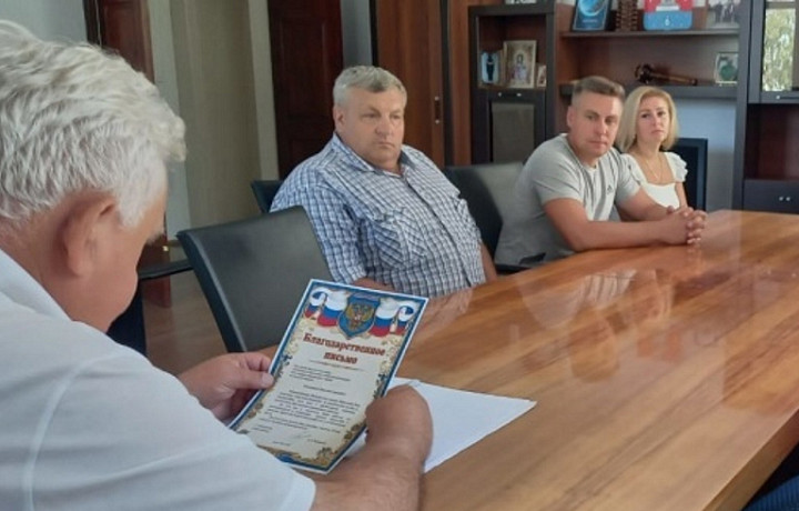 Тульского спасателя, оказавшего помощь тонущему ребенку в Тамбовской области, наградили