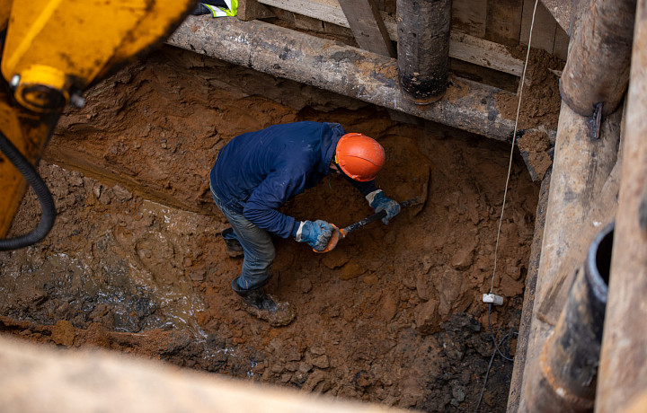 600 метров канализационного коллектора заменят в Привокзальном округе Тулы