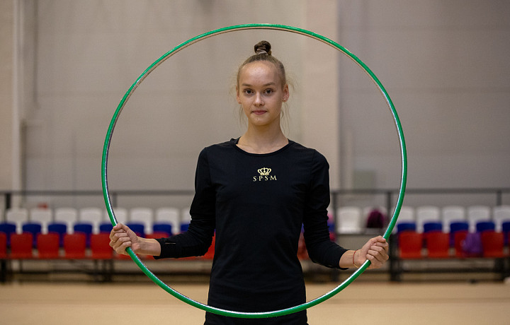 Амина Идрисова стала первой за десять лет тулячкой, попавшей в сборную России по художественной гимнастике