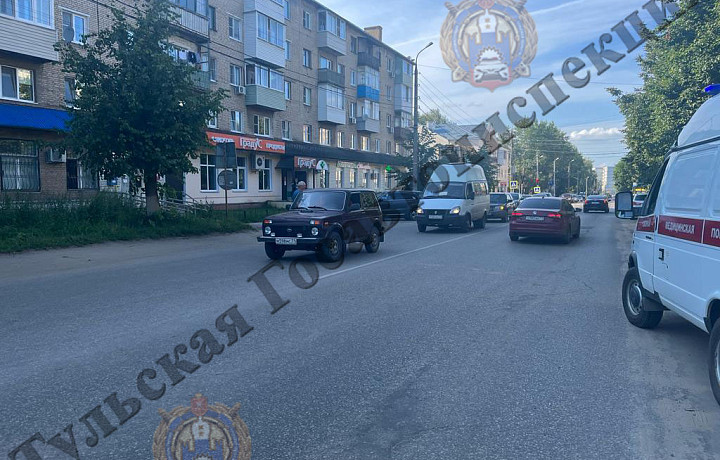 В Узловой ВАЗ наехал на девочку-пешехода