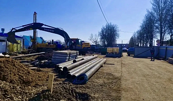 В поселке Заокский началось строительство детской школы искусств