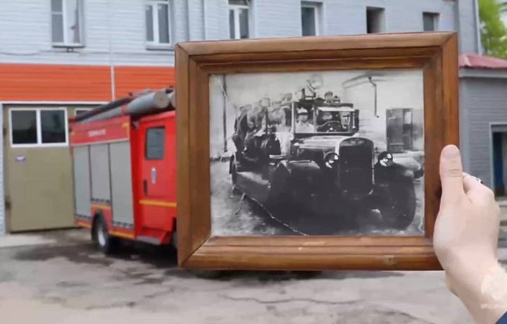 Тульское МЧС показало, как изменилась пожарная охрана за столетие