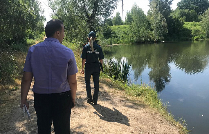 В тульском Заречье прошел рейд по инспектированию водоемов, непригодных для купания